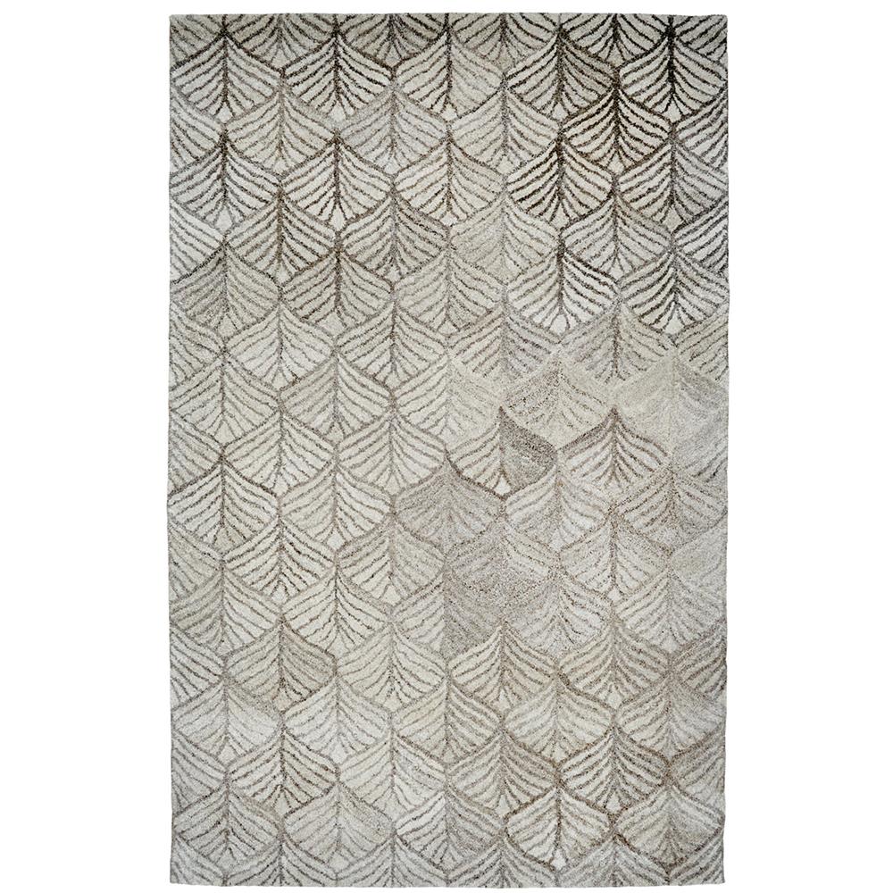 Dynamic Rugs 7812-719 Posh 4 Ft. X 6 Ft. Rectangle Rug in Grays
